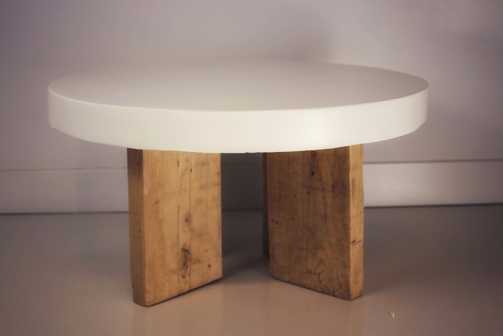 Mesa de hormigón de interior/exterior